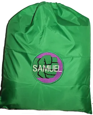 Shop Book / Library Bag | Tote | Swim Bag | Avengers | Hulk Fist P 1st Name FREE • $26