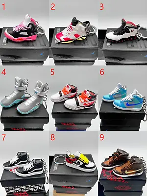 Free Ship | Variety Sneaker Keychain | Mini Shoe Collectibles | Box Optional • $10.50