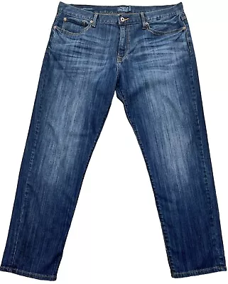 Lucky Brand 221 Original Straight Jeans Men's Size 38x30 Mid Rise Stretch Denim • $24.95