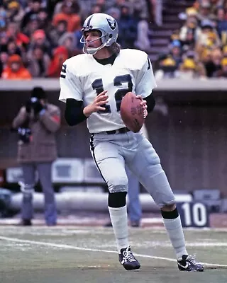 Kenny Stabler #12 Oakland Raiders NFL 8 X10  Glossy Photo Print 11-GFD • $12