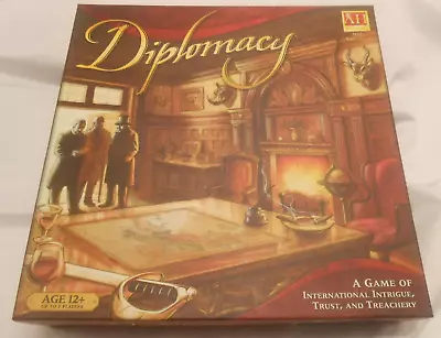 DIPLOMACY AVALON HILL 50th Anniversary 1999 Complete Unpunched Board Game Hasbro • $22.99