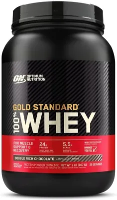 Optimum Nutrition Gold Standard 100% Whey Protein Powder Double Rich Chocolate • $41.99