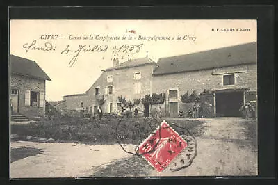 CPA Givry Caves De La Cooperative De La Burgundonne  • $4.26