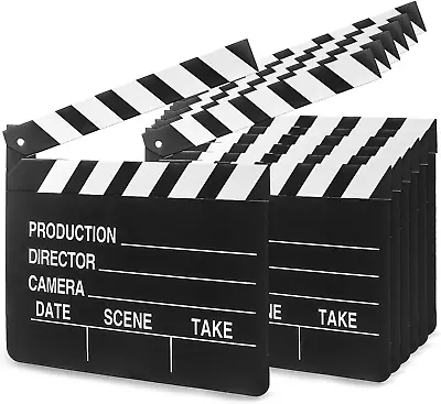 7 PACK Director Movie Clapper Board Video Clapboard Film Slate Vintage NEW • $14.89