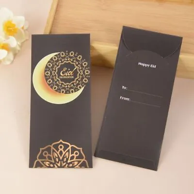 Supplies Ramadan Decoration Eid Money Paper Bags Eid Mubarak Cash Envelopes • $6.36