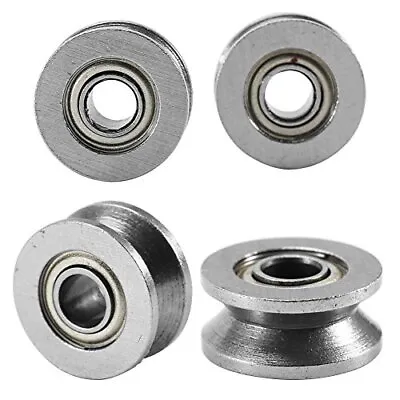 $15.67 • Buy V Groove Pulley 10pcs V Groove Ball Bearing Pulley Carbon Steel Durability V6...