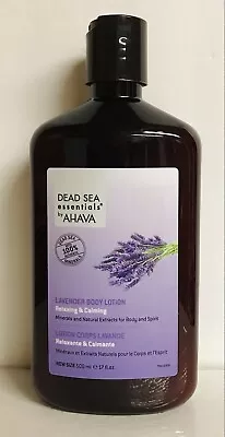 Dead Sea Essential ~ Lavender Relaxing & Calming Body Lotion With Minerals 17 Oz • $28.99