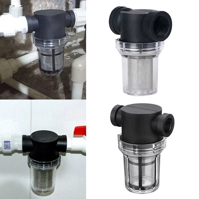 £11.22 • Buy 1 Inch Inline Mesh Strainer Water Pump Filter Garden Irrigation High Flow New UK