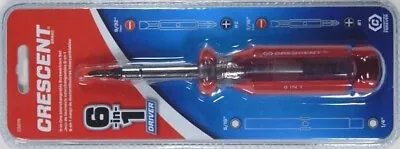 CRESCENT 6 In 1 Screwdriver Set (CS6IN) - New And Unopened • $10.75