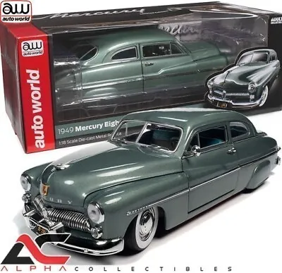 Autoworld Aw318 1:18 1949 Mercury Eight Coupe (berwick Green) • $99.99