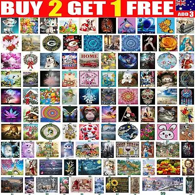 $9.59 • Buy 5D DIY Diamond Painting Embroidery Cross Craft Stitch Arts Kit Mural Home Decor