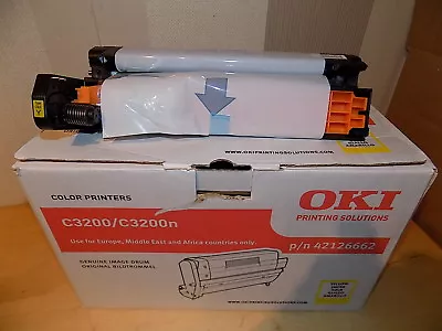 OKI Genuine Original Yellow Image Drum C3200 P/n 42126662 • £27.50