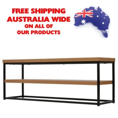 $87.50 • Buy Entertainment Unit Tv Stand Shelf Media Storage Easy Assembly Modern Television 