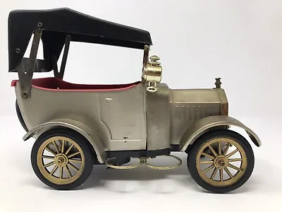 Musical Music Box Decanter 1918 Model T Ford Car Liquor Bar Whiskey Wind Up • $49.90