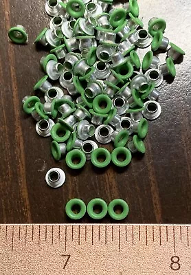 Eyelets: 3/16  (5 Mm) 25/pk ~Spring Green~ Free Ship Offer Available • $1.59