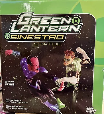 Green Lantern Vs Sinestro Large Statue  DC Direct 2005  MINT 434 Of 1000 RARE • $160