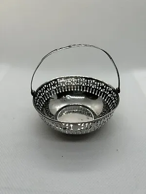 VTG Sterling Silver Small Hanging Candy/Nuts Bowl • $45