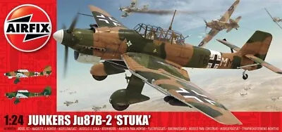 Airfix Products A18002 1:24 Junkers Ju-87B-2 Stuka Aircraft Plastic Model Kit • $143.46