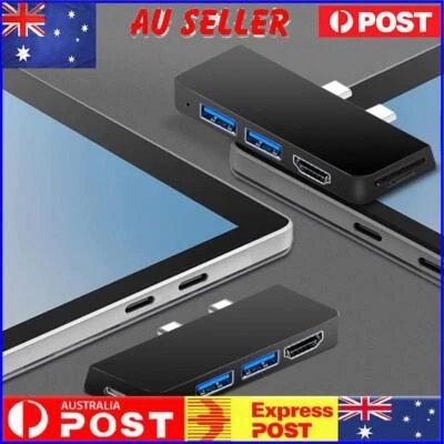 $22.90 • Buy 6-in-1 USB Hub Expander High Speed Transmission For Surface Pro 8/9/X