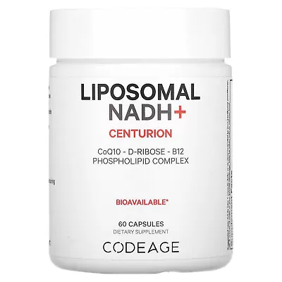 Liposomal NADH+ Centurion 60 Capsules • $49.99