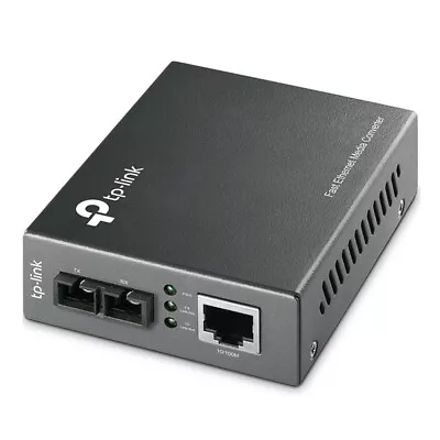 10/100 Fast Ethernet To SC Single Mode Fiber Optic Media Converter 20KM • $33.66