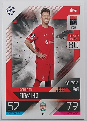 £1.85 • Buy Roberto Firmino - LIVERPOOL - Match Attax 2022/23 Base No.44