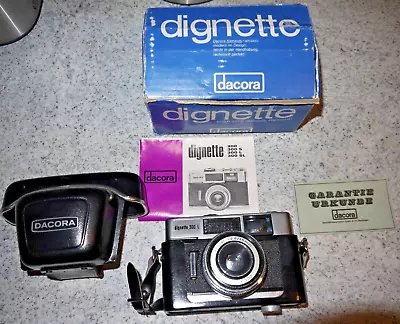 Dacora Super Dignette 300L Viewfinder Camera Original Packaging NEVER USED! MINT! • £146.27