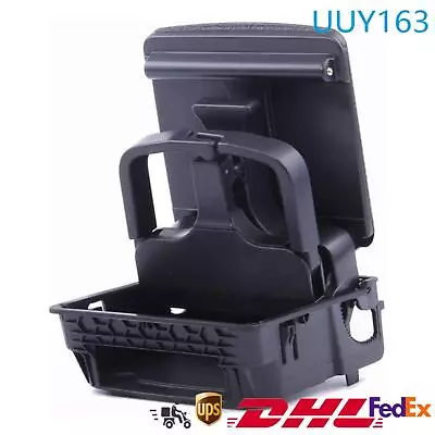 Armrest Cup Holder Black  Rear Central Console For VW Jetta MK5 Golf MK6 GTI EOS • $22