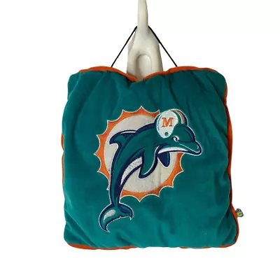 Good Stuff Miami Dolphins NFL Plush Wall Door Hanger Pillow Embroidered • $14.95