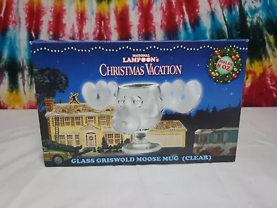 National Lampoon's Christmas Vacation Clark Griswold Moose Mug Open Box • $29.95