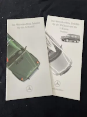 1997 - 1998 Mercedes G-class German Accessory Catalog & Price Brochure G300 G250 • $19.98