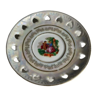 $24.99 • Buy SMCS TIRSCHENREUTH BAVARIA Porzellan Fabrik Germany Design 4 Piece Saucer Set