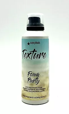 Sexy Hair Texture Foam Party Lite Texturizing Foam 5.1 Oz • $20.55