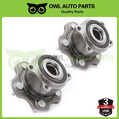 2 Rear Wheel Bearing Hub Assembly Left Right Set Fit G35 G37 EX35 M56 AWD 512379 • $68.98