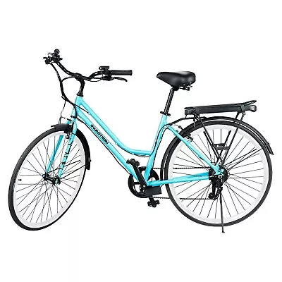 Swagtron 29  City Cruiser Electric Bike Removable Battery 7-Speed 16.5 MPH EB9 • $579.99