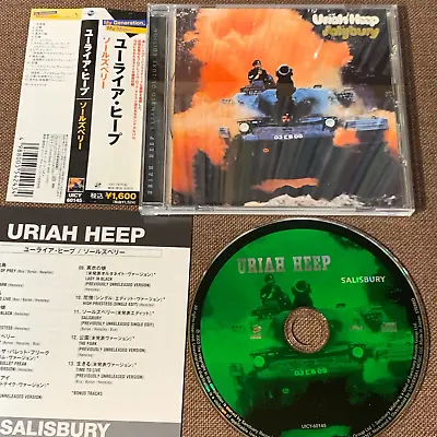 $59.99 • Buy URIAH HEEP Salisbury +7 JAPAN CD UICY-20109 W/ OBI + BOOKLET 2010 Reissue FreeSH