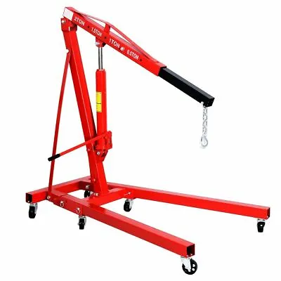 IRONMAX 2 TON Red Color  Engine Motor Hoist Cherry Picker Shop Crane Lift New • $349.99