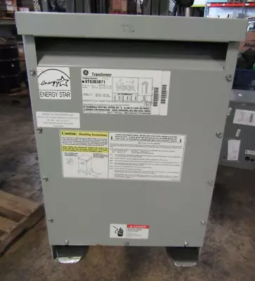 😎 Ge 15 Kva Dry Type Transformer 480 Hv 208/120 Lv 3 Phase Type Ql 9t83b3871 • $539.99