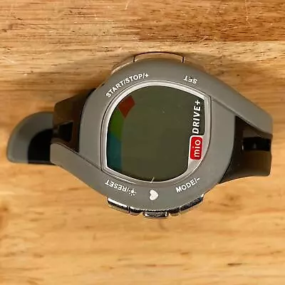 Mio Drive + WR30M Gray Eurofit Physical ECG Heart Rate Monitor Watch For Parts • $14.99
