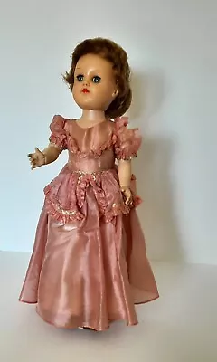 ~Vintage Ideal Doll ~20” ~ Walker Doll~ Original Dress~ Vinyl Head~ • $48