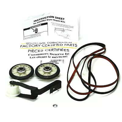 OEM Whirlpool 4392065 Dryer Belt Pulley Kit AP3131942 • $32.76