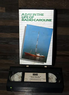 Pirate Radio Caroline  'A Day In The Life Of Radio Caroline' 1985 VHS Video Tape • £9.99