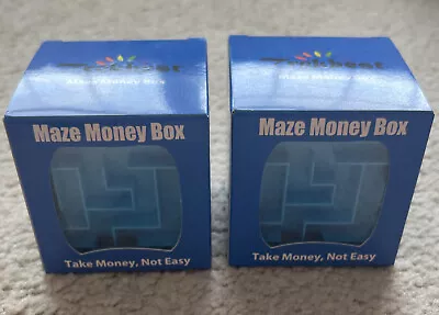 2 Pack Trekbest Money Maze Puzzle Box - A Fun Unique Way To Give Gifts For Kids • $11