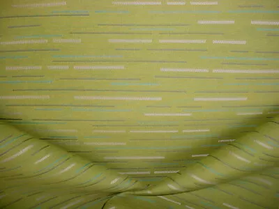 9-1/2y Maharam Surge Parkway Absinthe Green Azure Jacquard Upholstery Fabric • $212.80