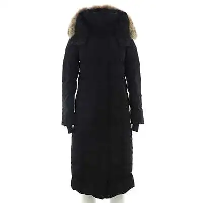 Mackage Women's Jada Maxi Coat Quilted Polyester With Down And Fur Black • $408.10