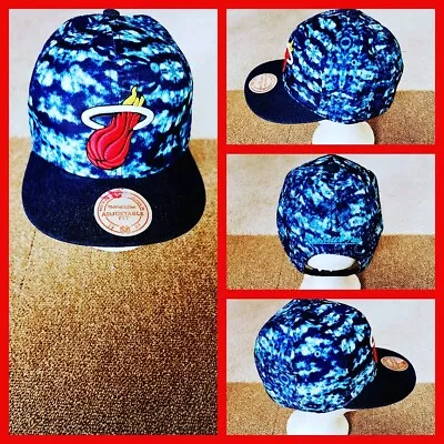 Miami Heat Nba Basketball Snapback Hat. • $25