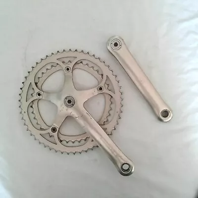 Vintage Campagnolo C-RECORD #306/101   Crankset 170mm X 53 X 42 • $49.99