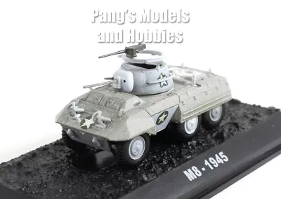 M8 Greyhound Light Armored Car - US ARMY 1945 - 1/72 Scale Diecast Model • $29.99