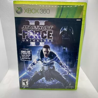 Xbox 360 Star Wars The Force Unleashed Video Game • $10.57