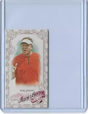 Rare 2015 Allen & Ginter Gus Malzahn Red Mini Card #185 ~ 14/40 ~ Auburn Tigers • $8